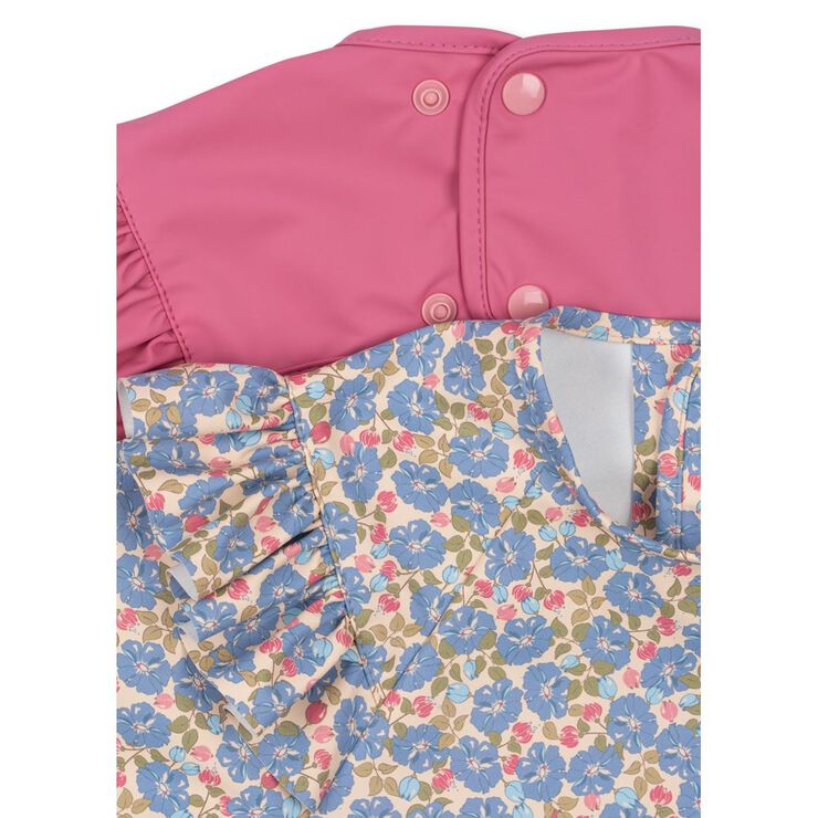 2 PACK DINNER BIB WITH SLEEVES AND FRILL