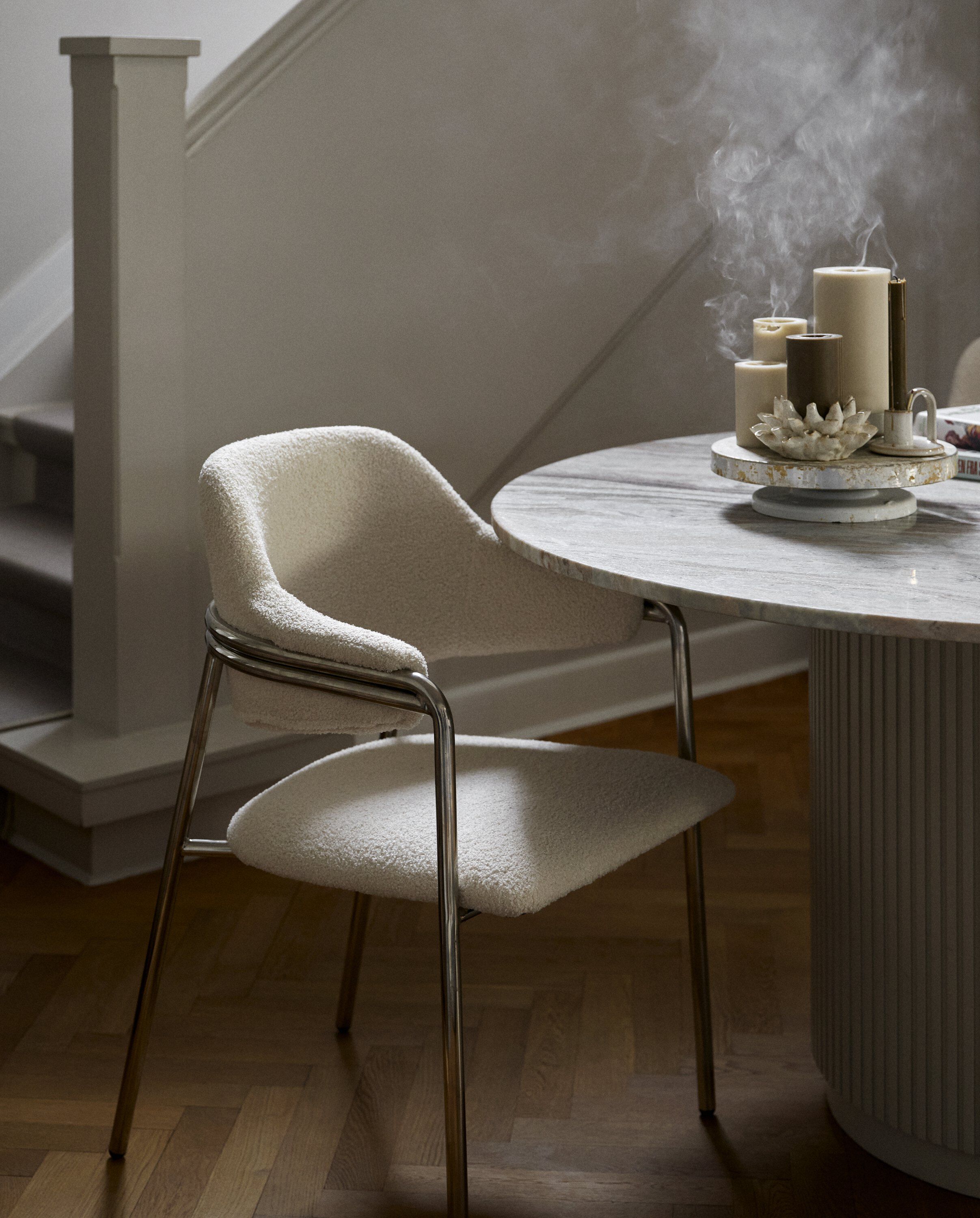 AMARGOS candle holder - ivory