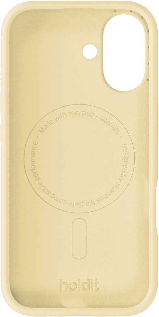 Silicone Case Magsafe Cpt. IPH 17 Butter Yellow