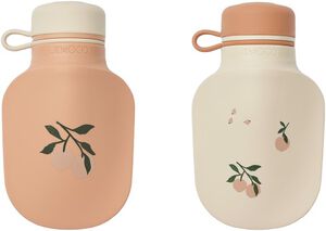 Lizzie Smoothie Bottle 2-Pack Peach