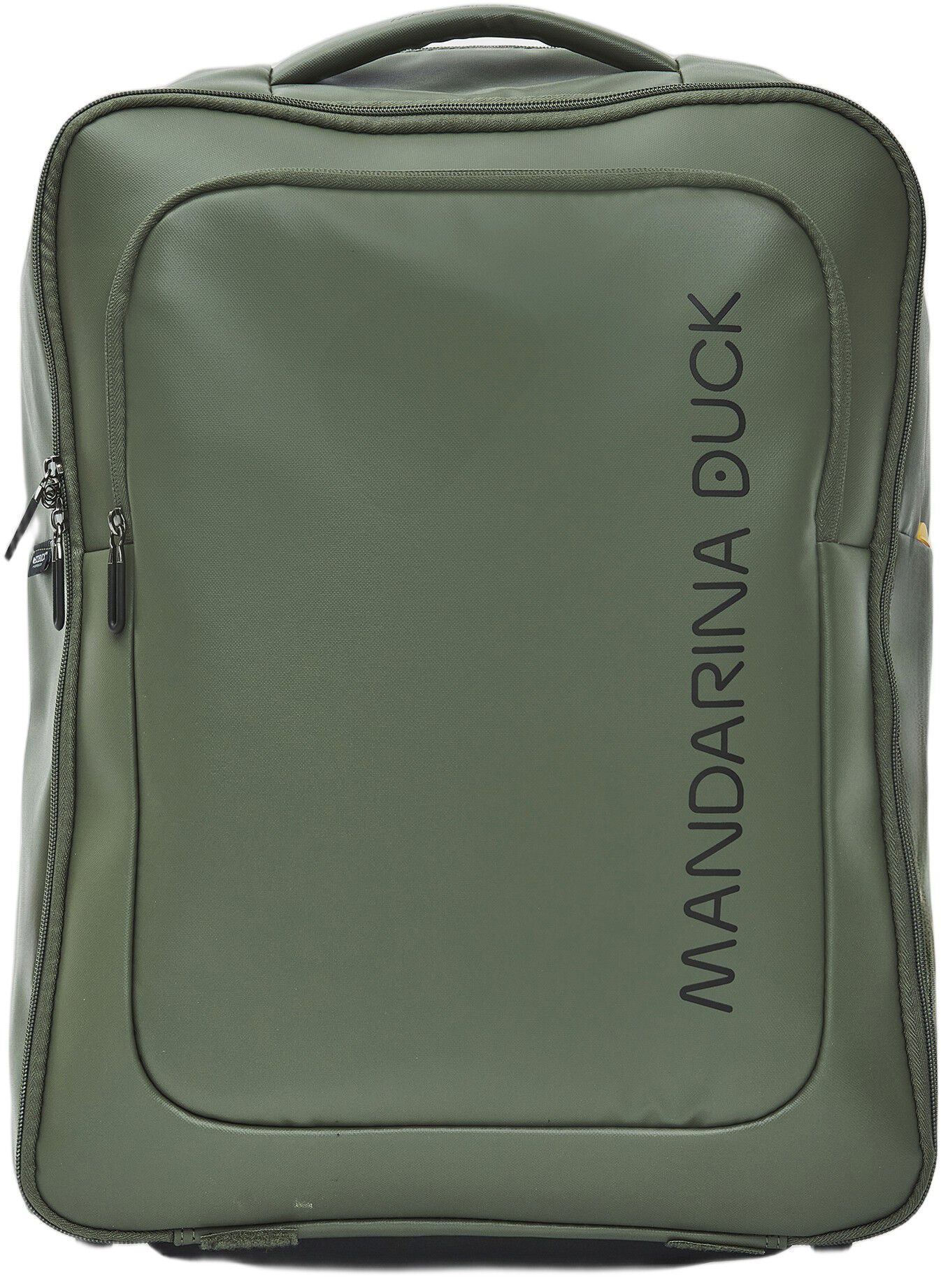 ECO COATED TROLLEY BACKPACK / PINE GREEN