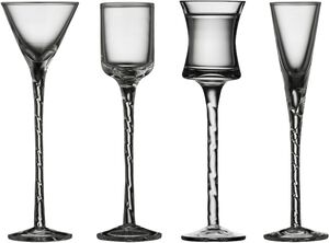 Snapsglas Nora 4 st Klar