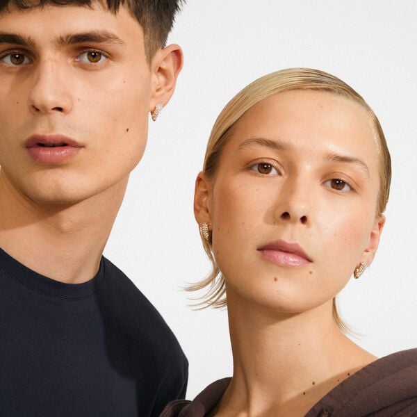 SOUL øreringe sølvbelagt