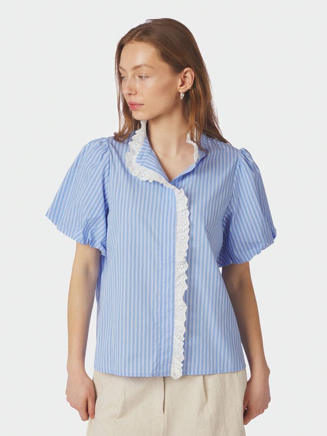Ulia Stripe Blouse