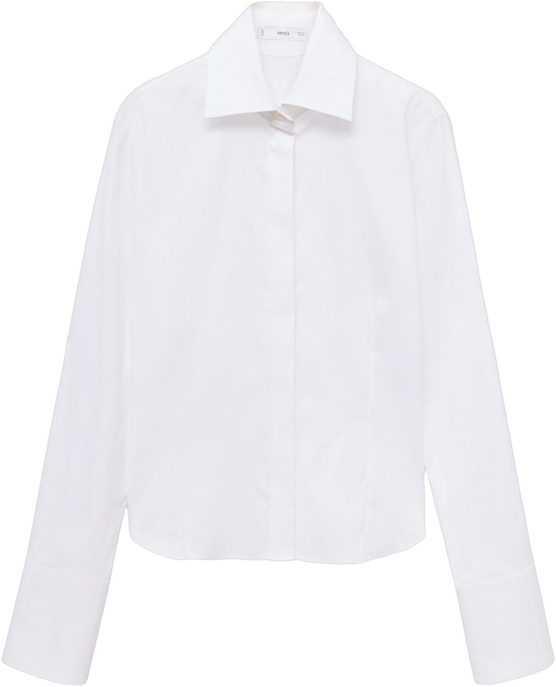 Slim-fit poplin shirt
