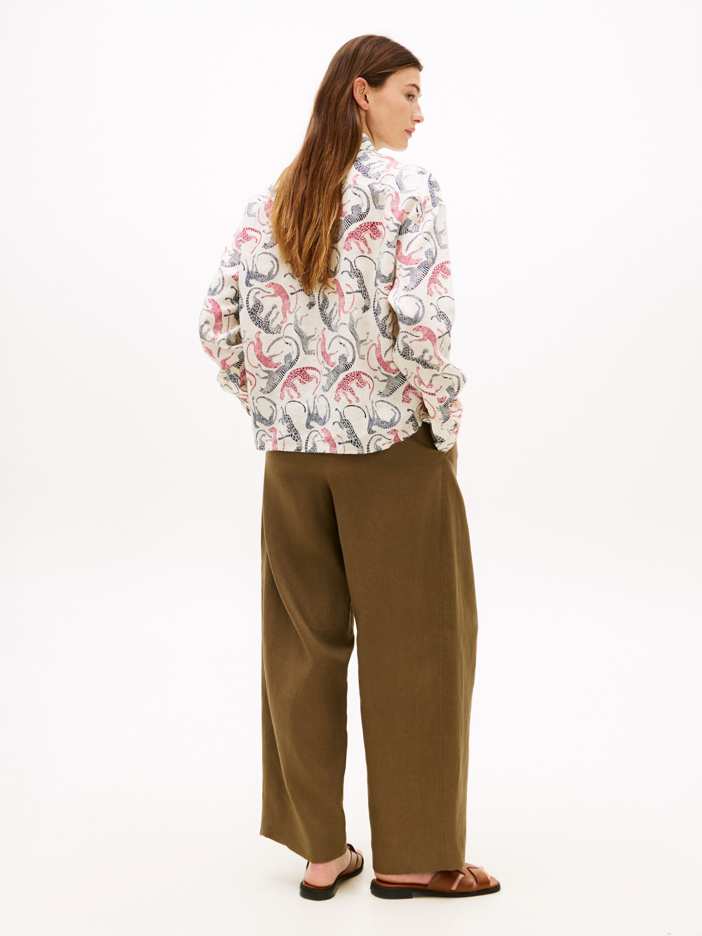 Pure Linen Oversized Fit Shirt