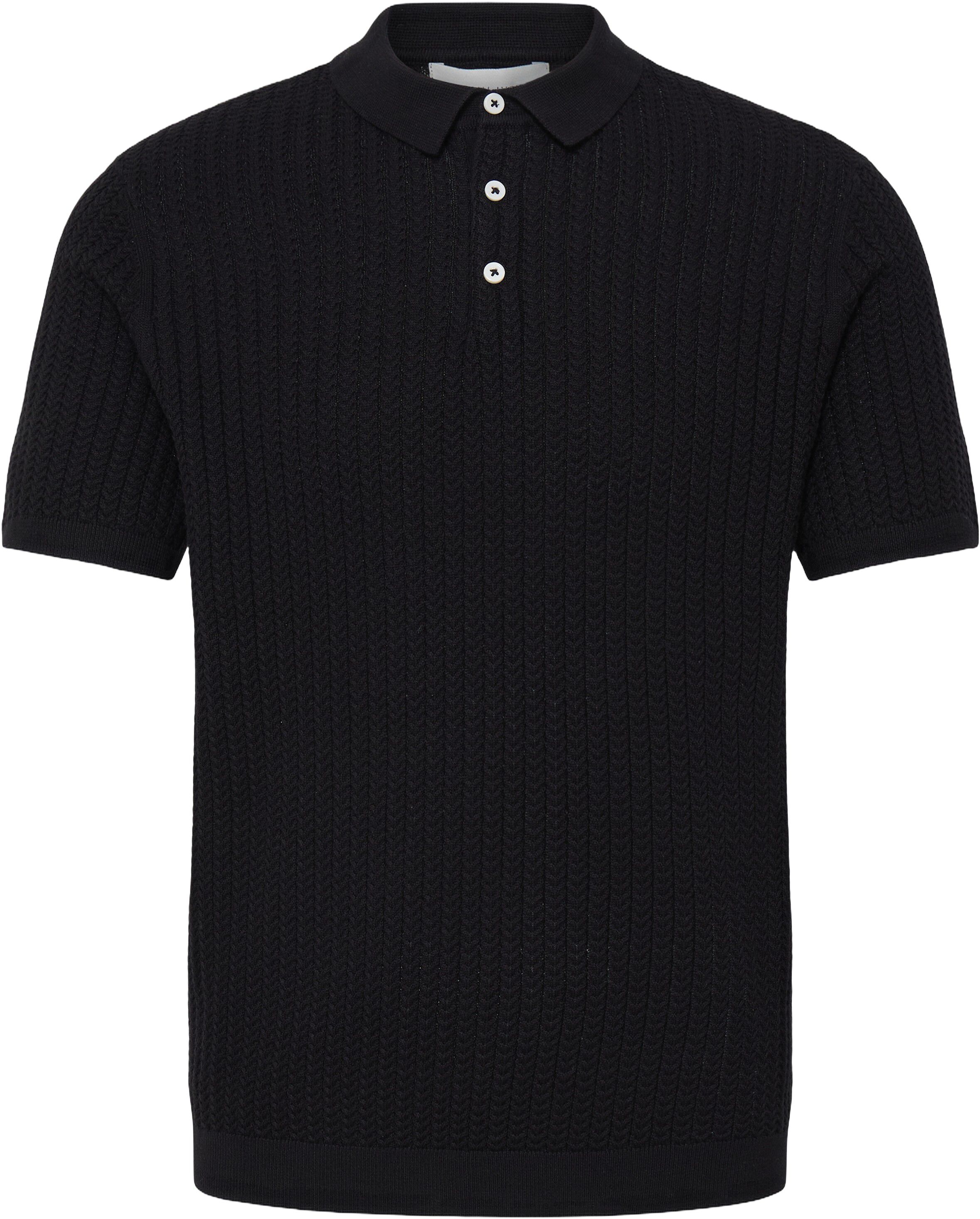CFKARL STRUCTURED KNIT POLO