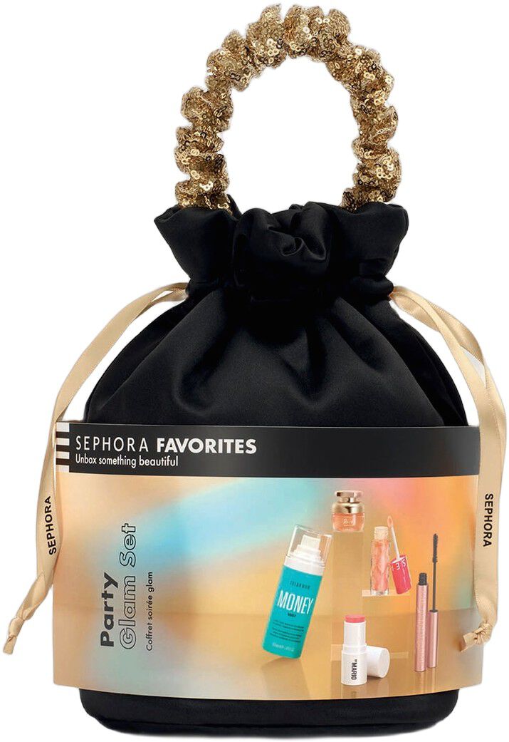 Party Glam Set - smink-, h&aring;r- och parfymset