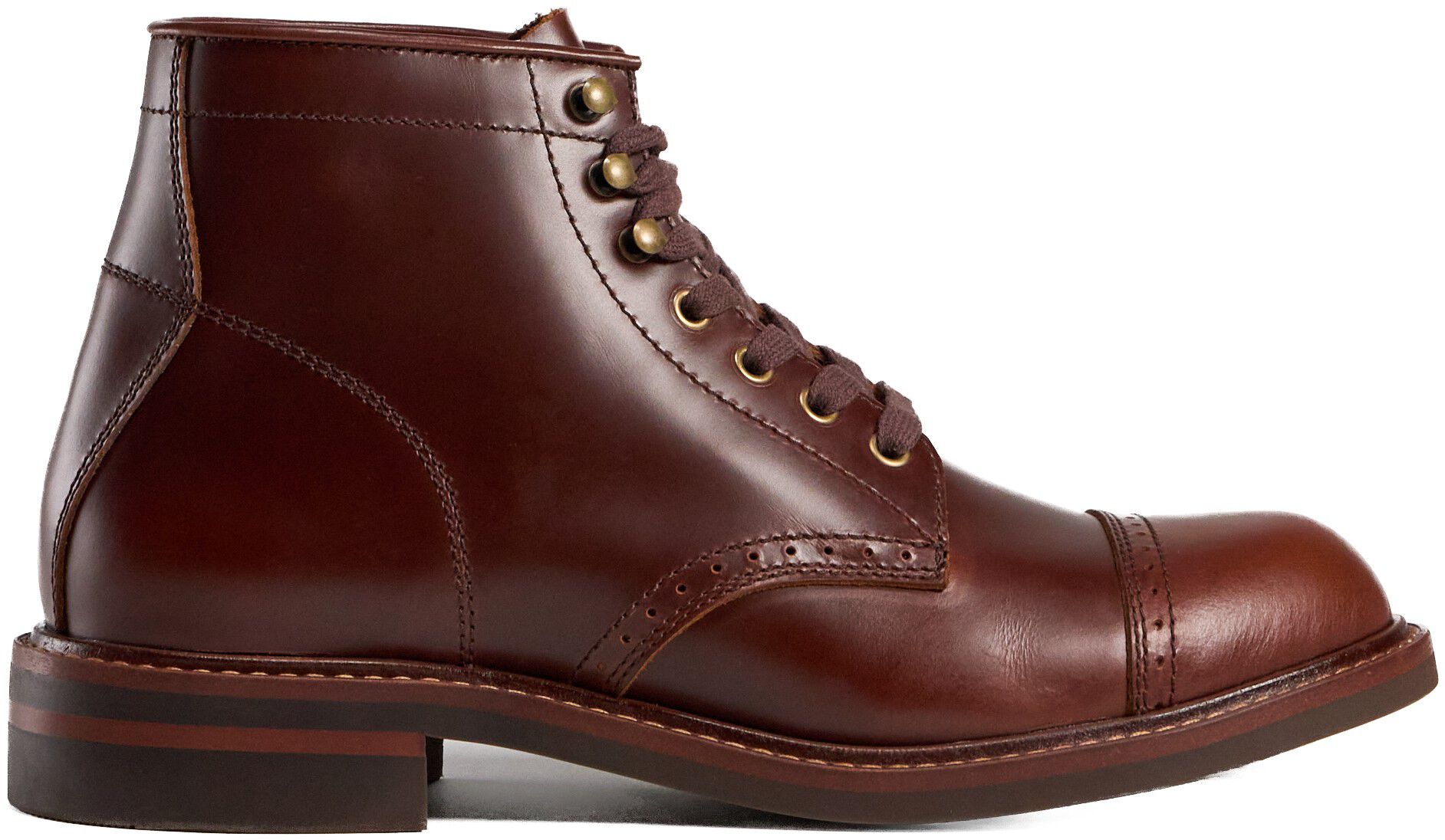 Laced boot