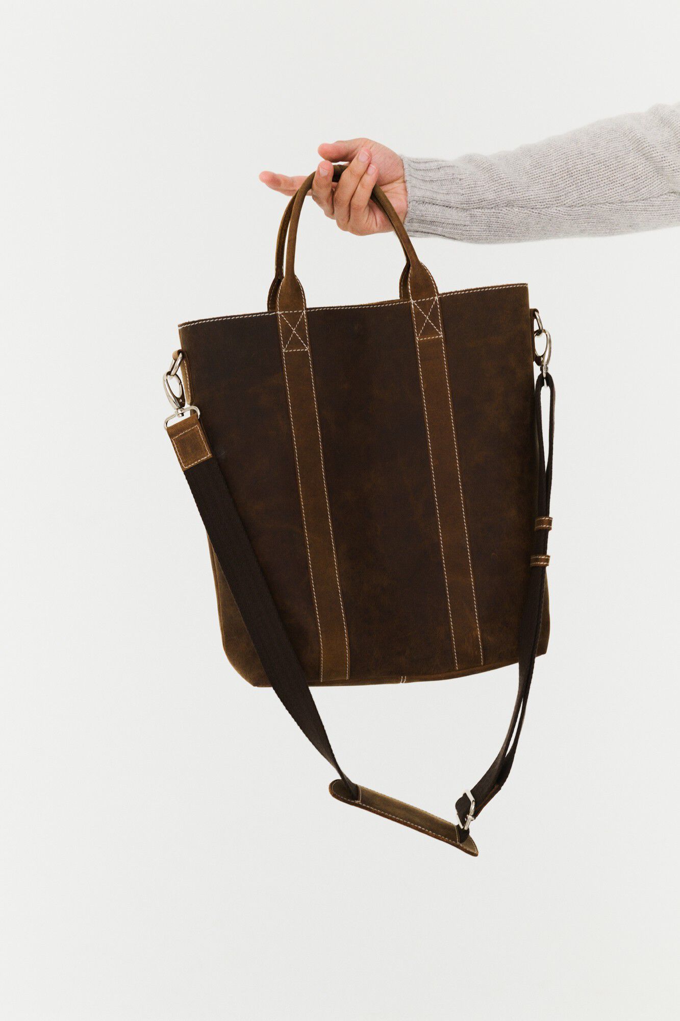Adam leather tote LWG