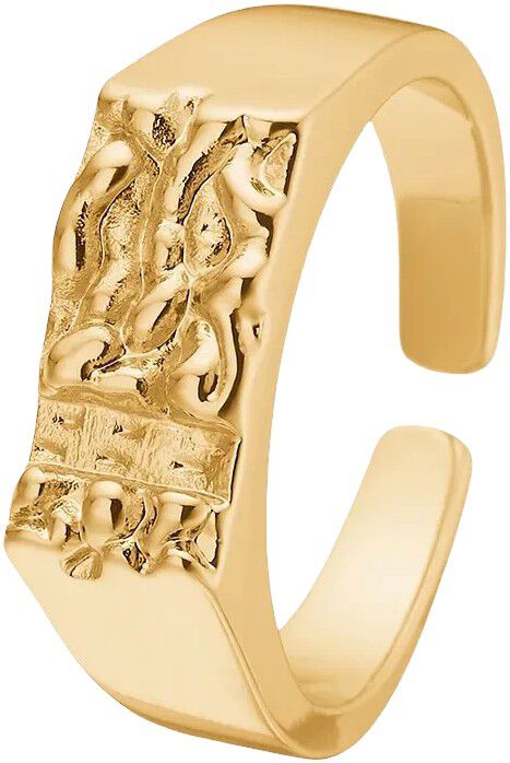 Ring 18 ct. Goldplated Brass TM0004