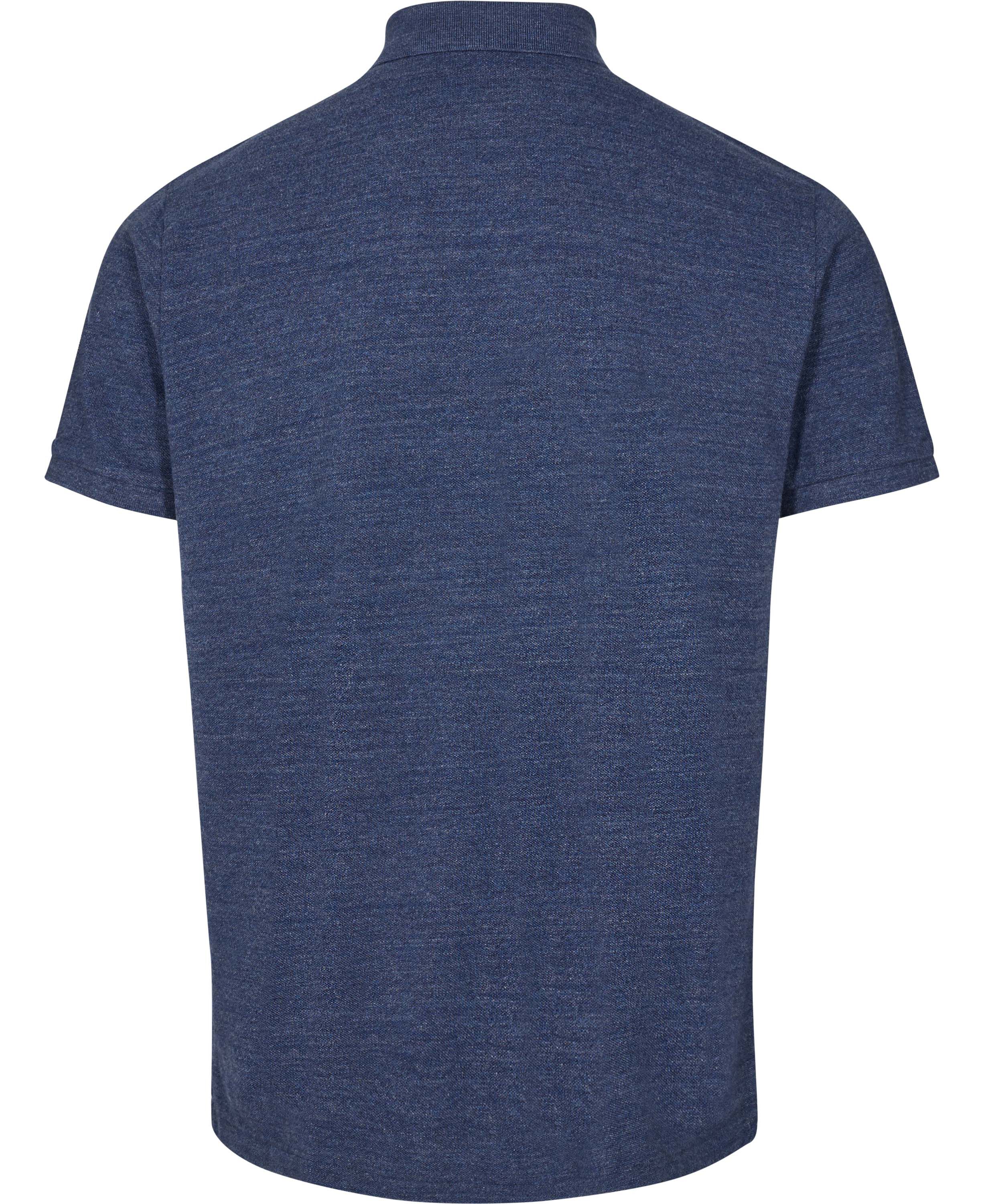 Custom Slim Fit Mesh Polo Shirt