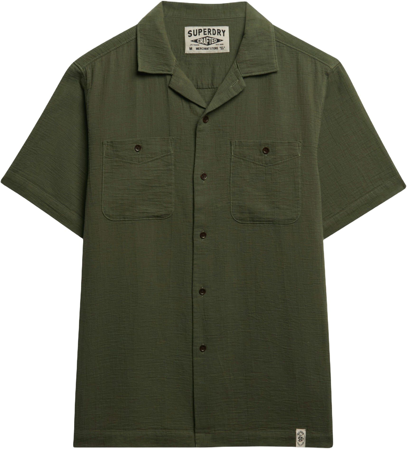 MERCHANT TEXTURED S/S SHIRT
