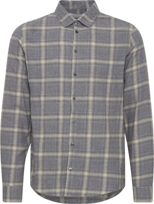 CFANTON LS mélange checked shirt