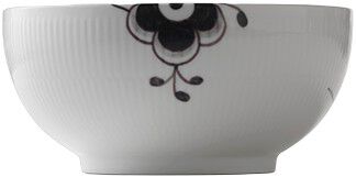 Black Fluted Mega sk&aring;l 1,8 L / 21 cm