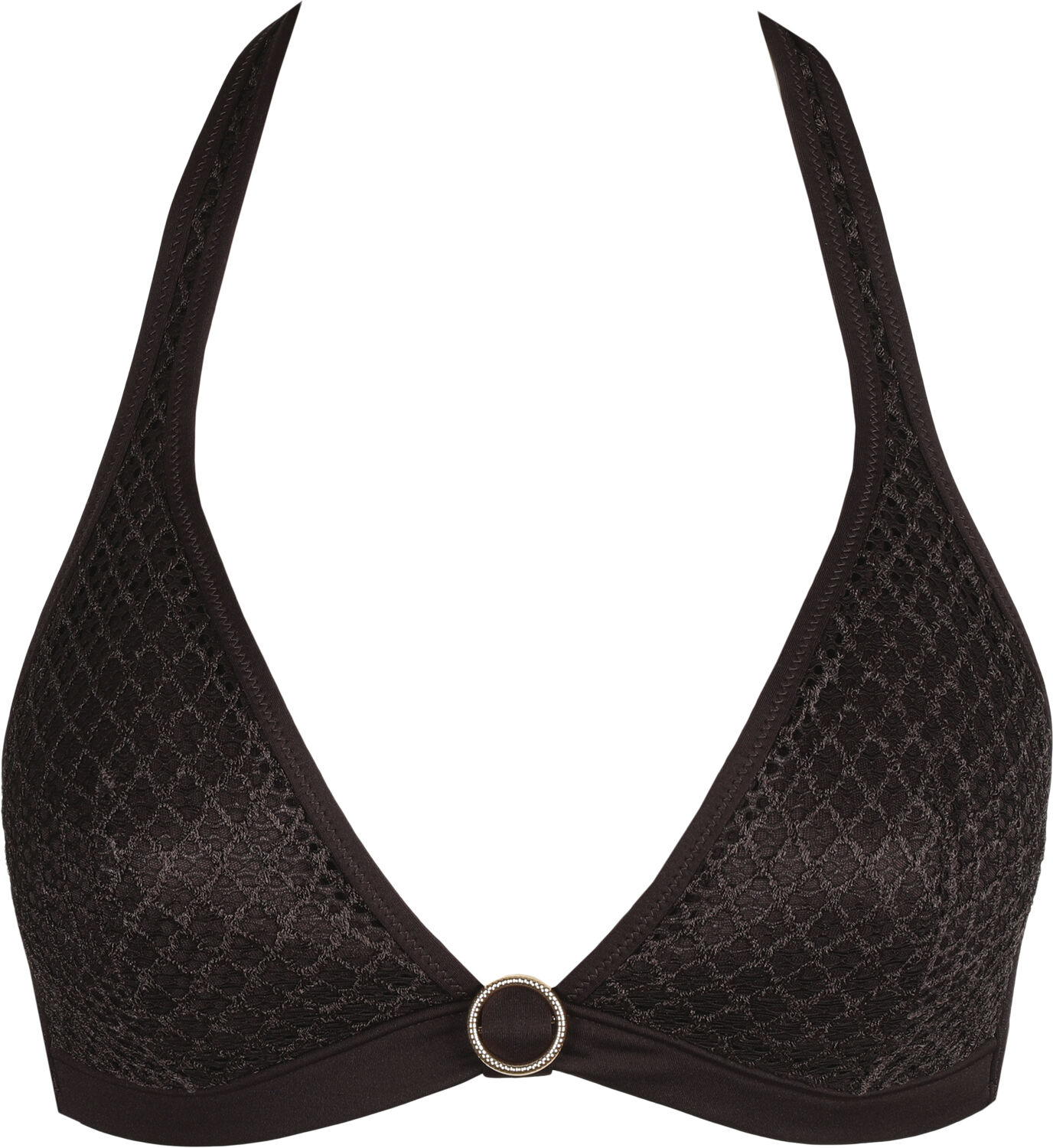 Tomar trekantet bikinitop med vattering