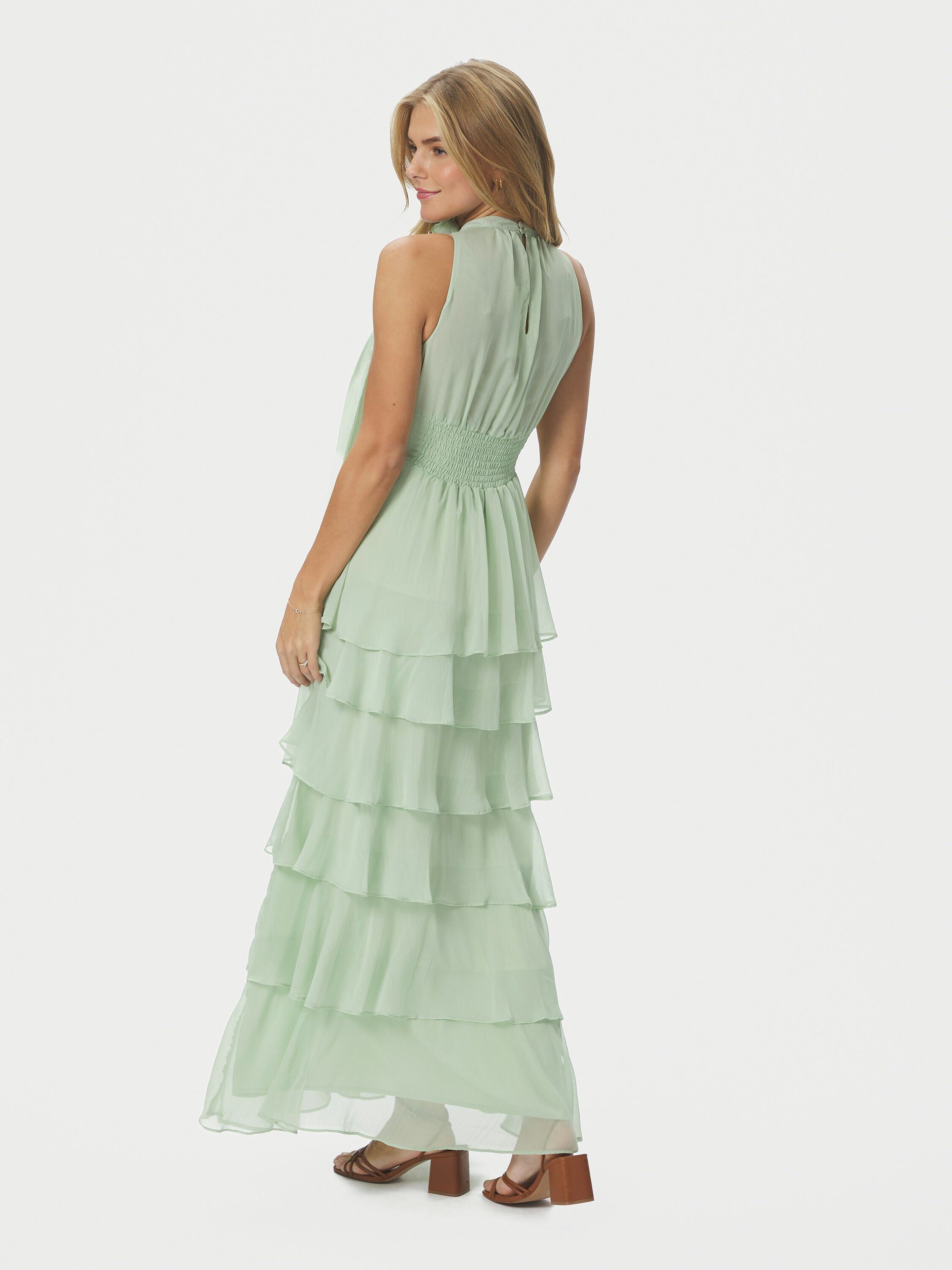 Marli Solid Chiffon Dress