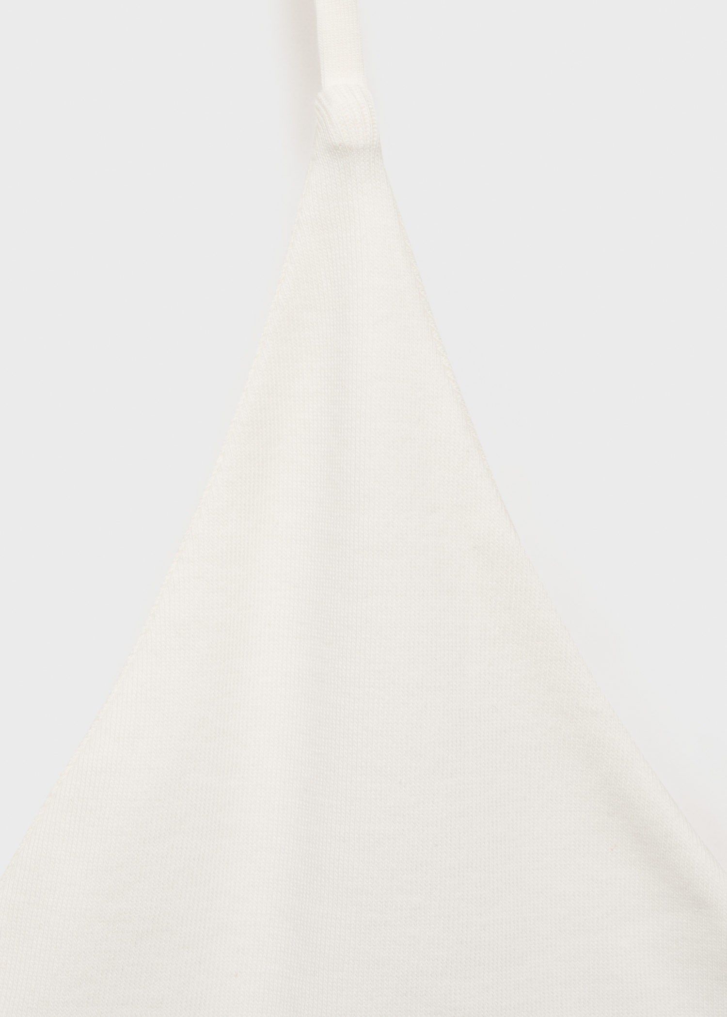 Open-back cotton top