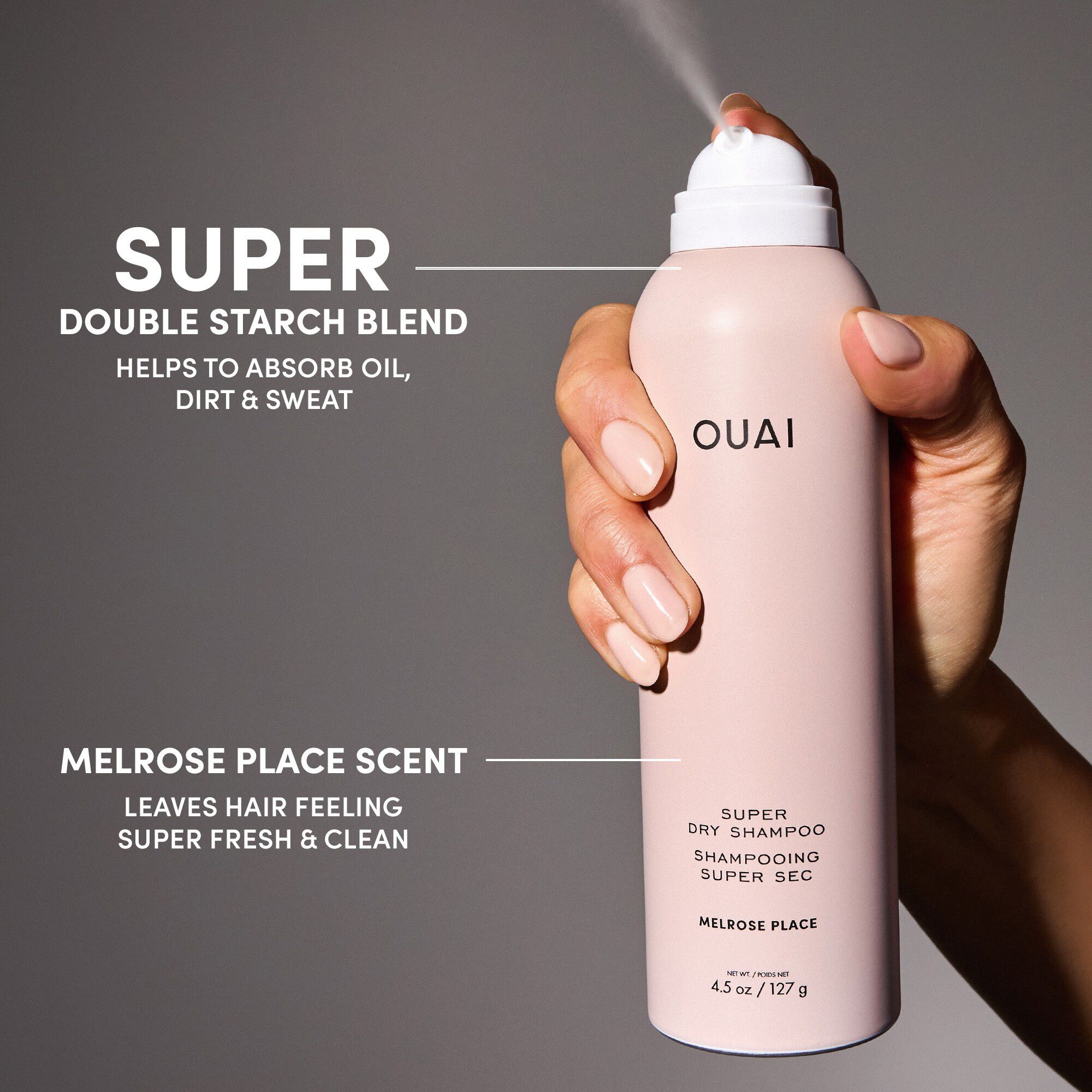 SUPER DRY SHAMPOO MELROSE PLACE TRAVEL