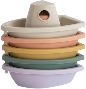Mushie Bath Boats Rustic