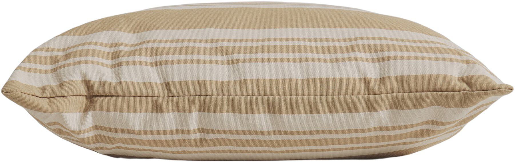 Fossflakes utomhuskudde 50x50 cm. Beige randig