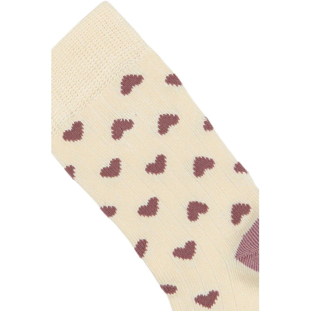 MiniPop Bamboo Heart Socks