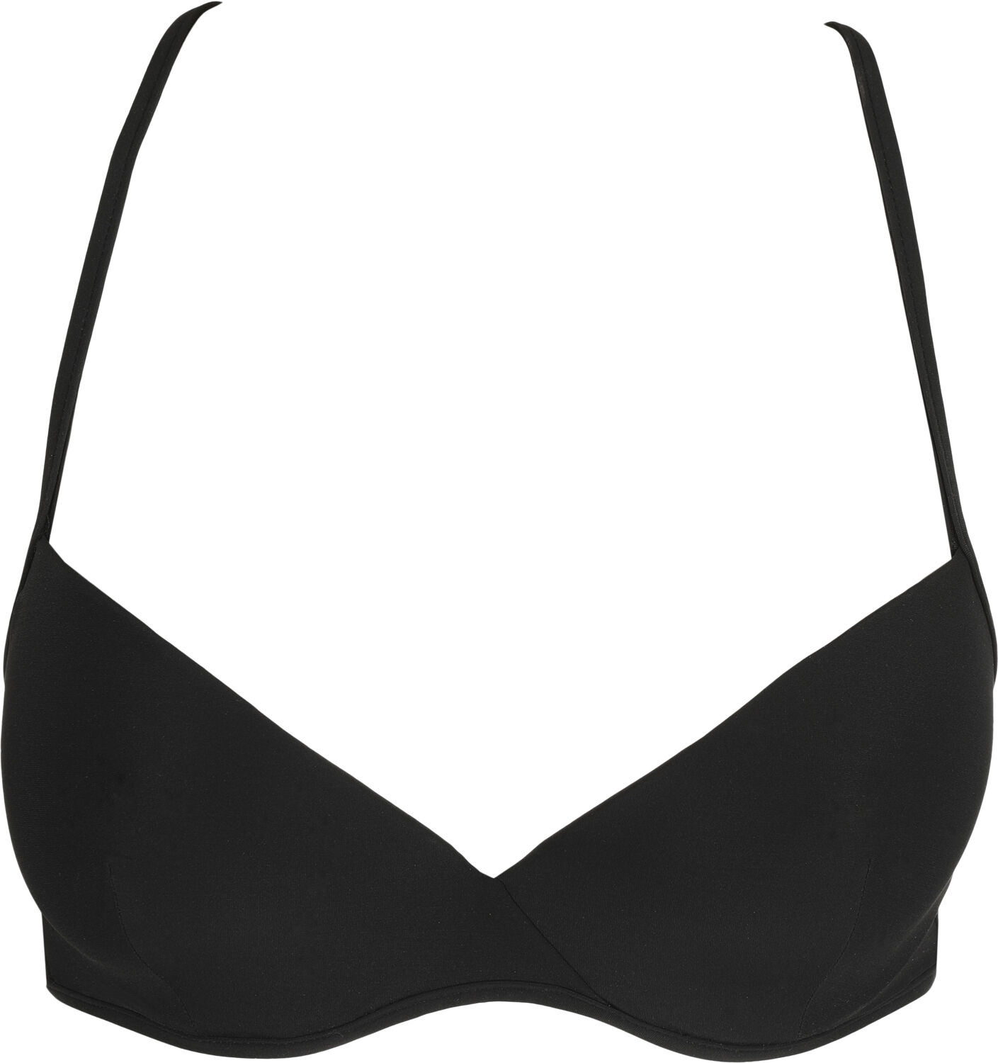 Tau vatteret bh med dyb udsk&aelig;ring