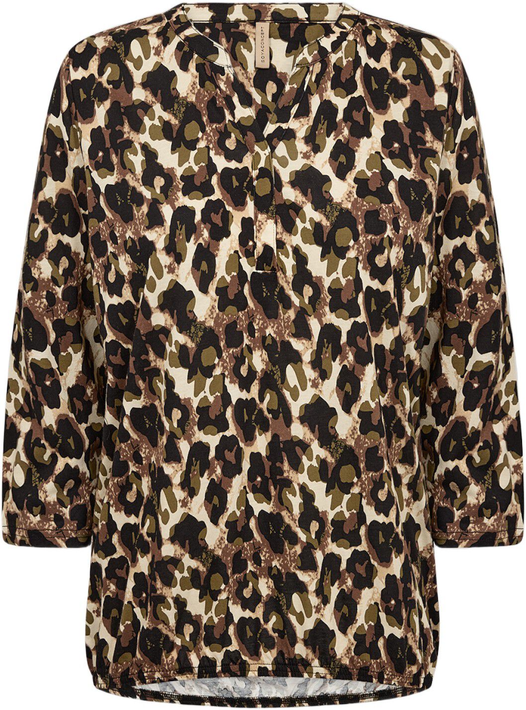 SC-FELICITY AOP 516 Bluse Oliven