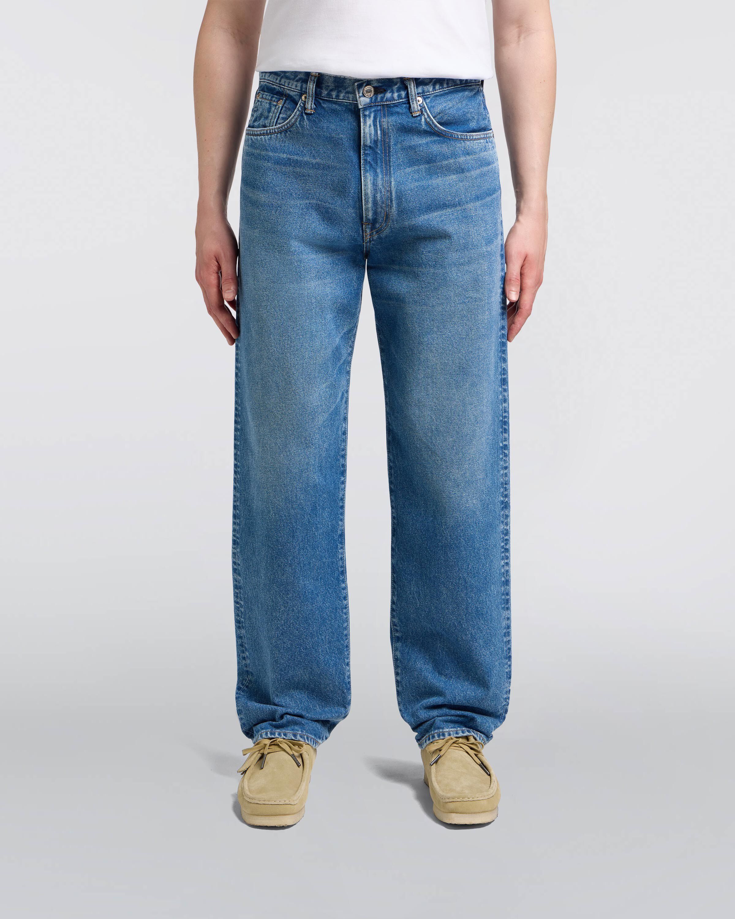 Loose Jeans - Blue - Mid Light Used