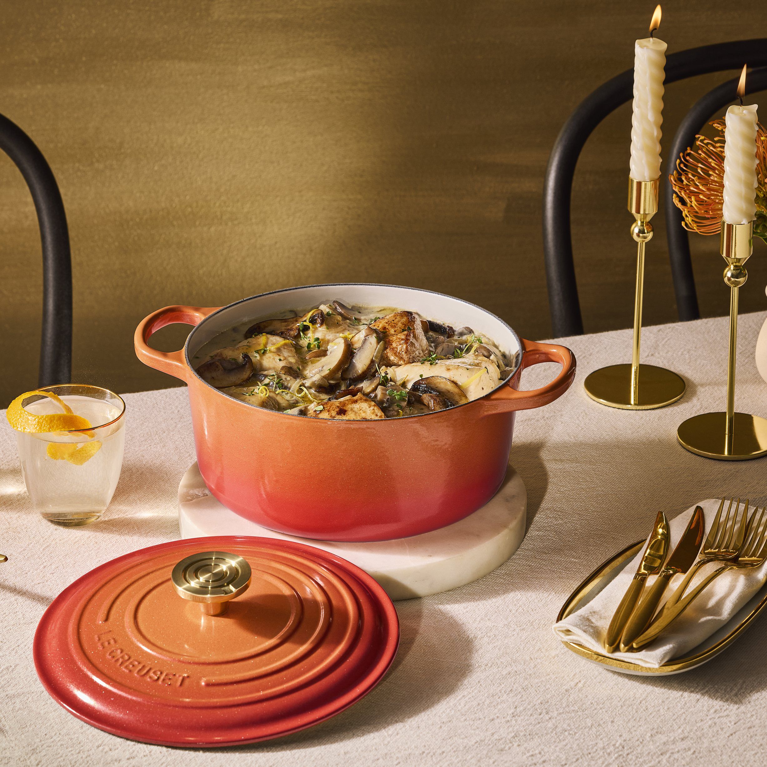 Sig Rd Gryde Flamme D 24cm LGK