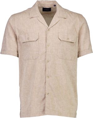 Cotton/linen resort shirt S/S