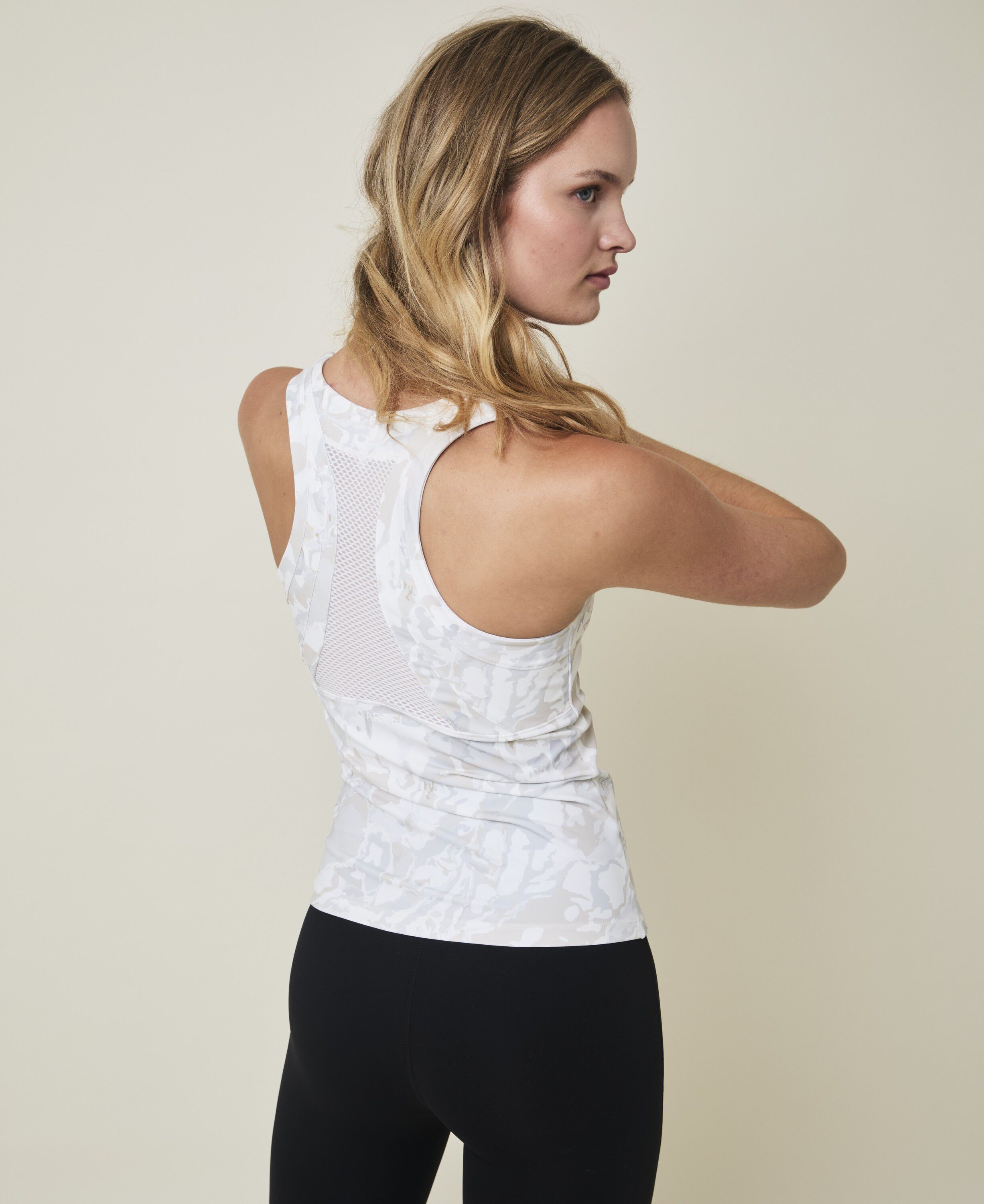 Ace Sports Top - Marble Print