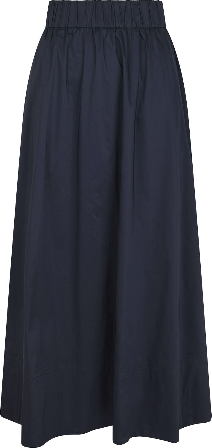 Yara Long Poplin Skirt