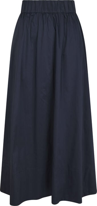 Yara Long Poplin Skirt