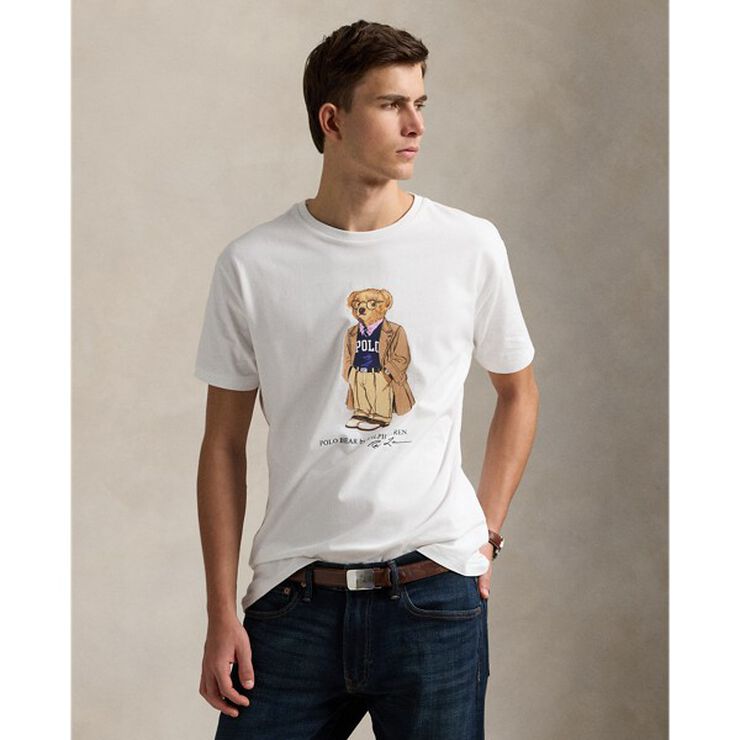 Custom Slim Fit Polo Bear Jersey T-Shirt