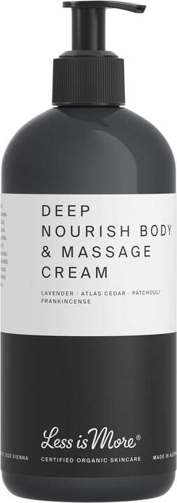 Organic Deep Nourish Body & Massage Cream lavender