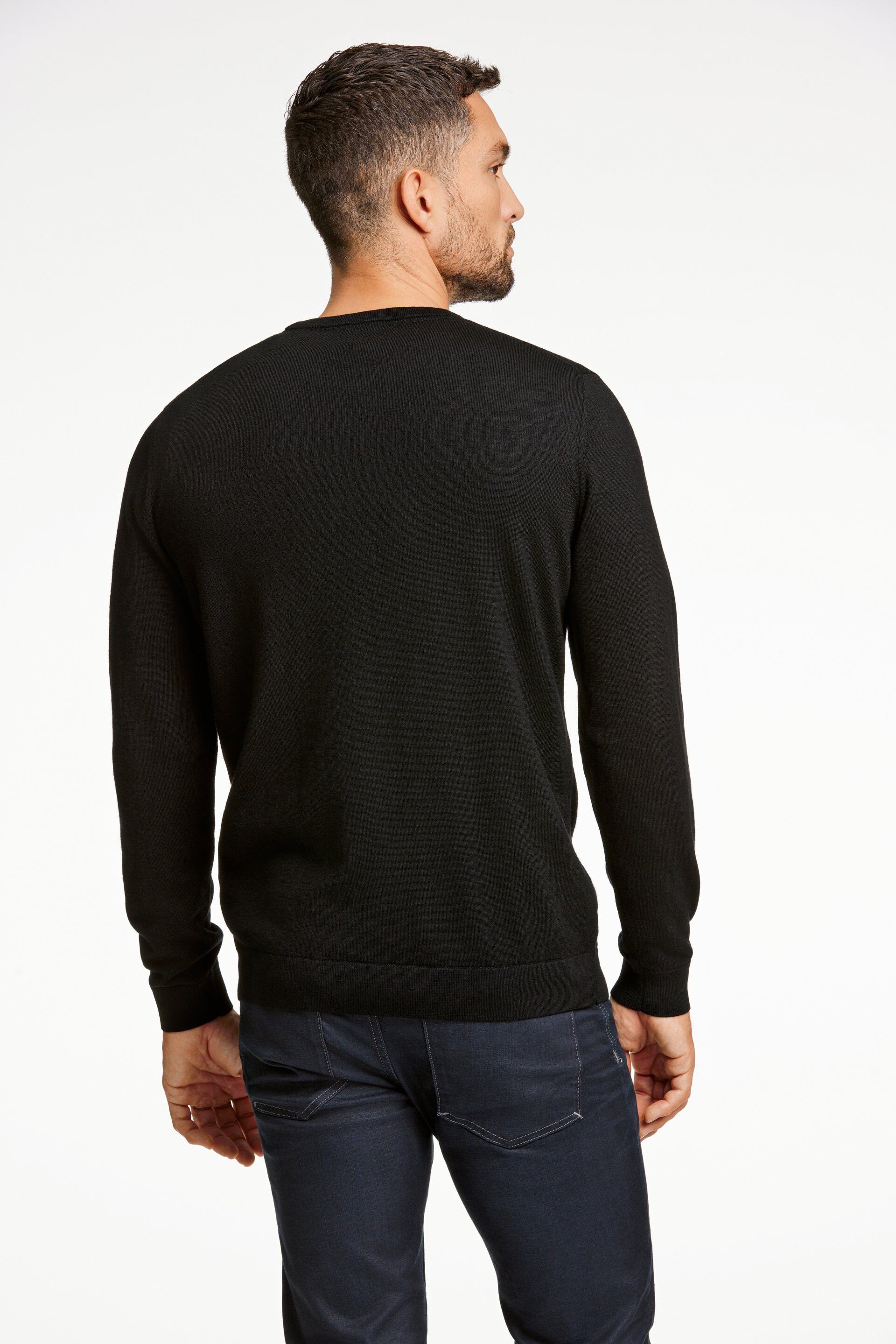 100 % merino crew neck knit