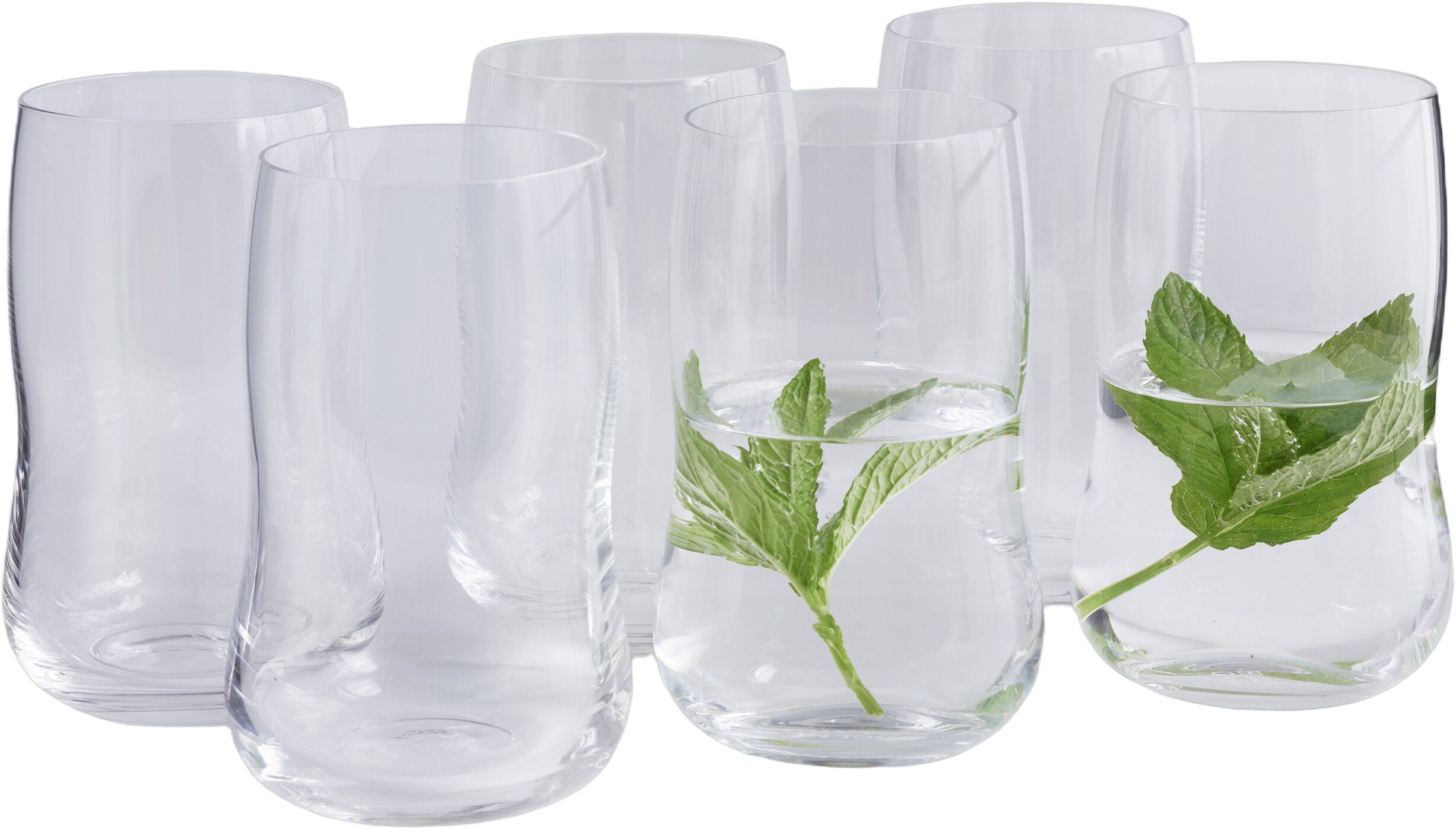 Future 6 stk. Vandglas klar 25 cl