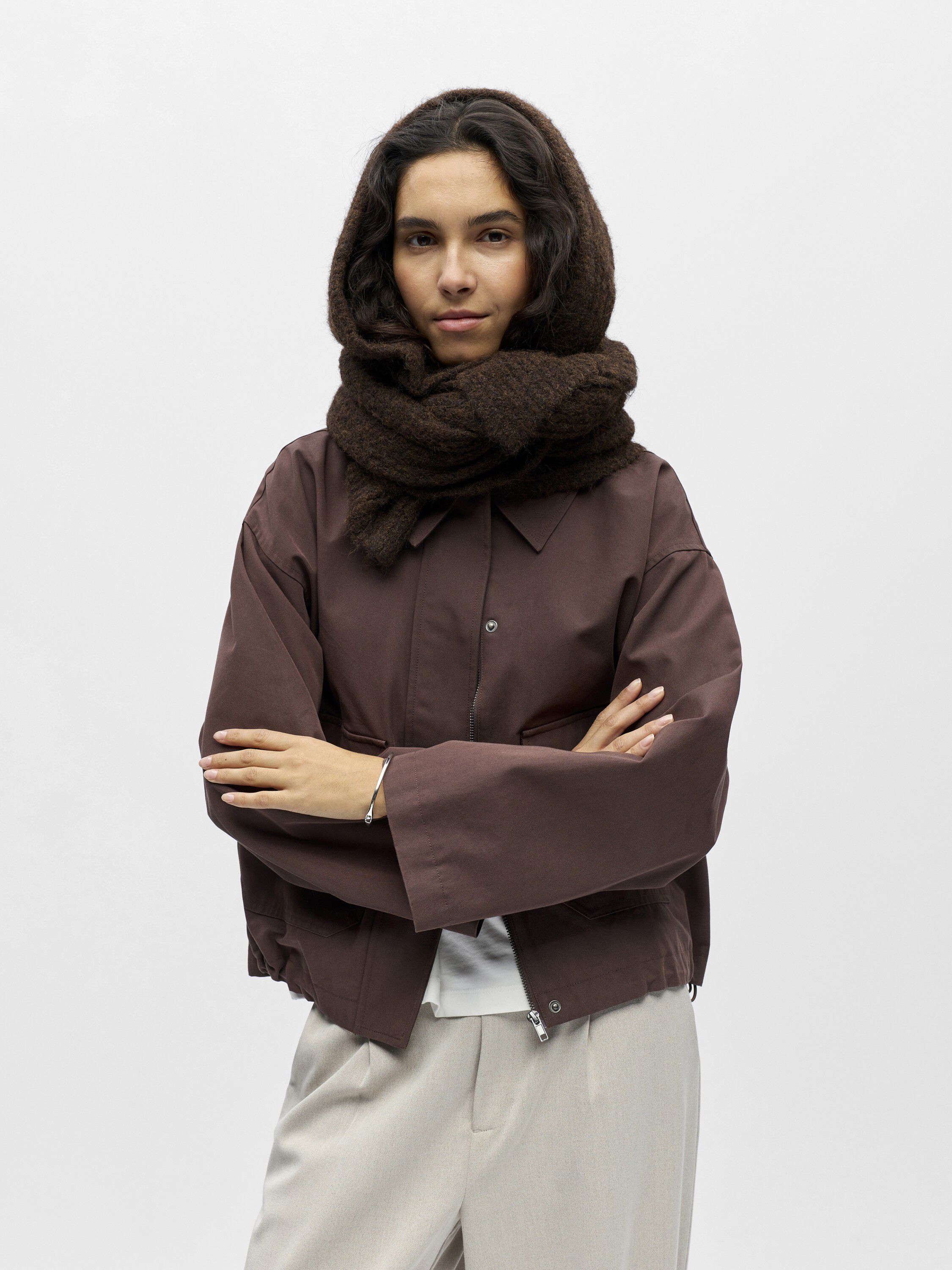 OBJMILU SCARF KNIT BALACLAVA NOOS