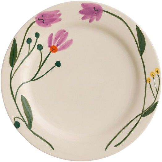 La Pittura Plate-&Oslash;24-Wild flower cr
