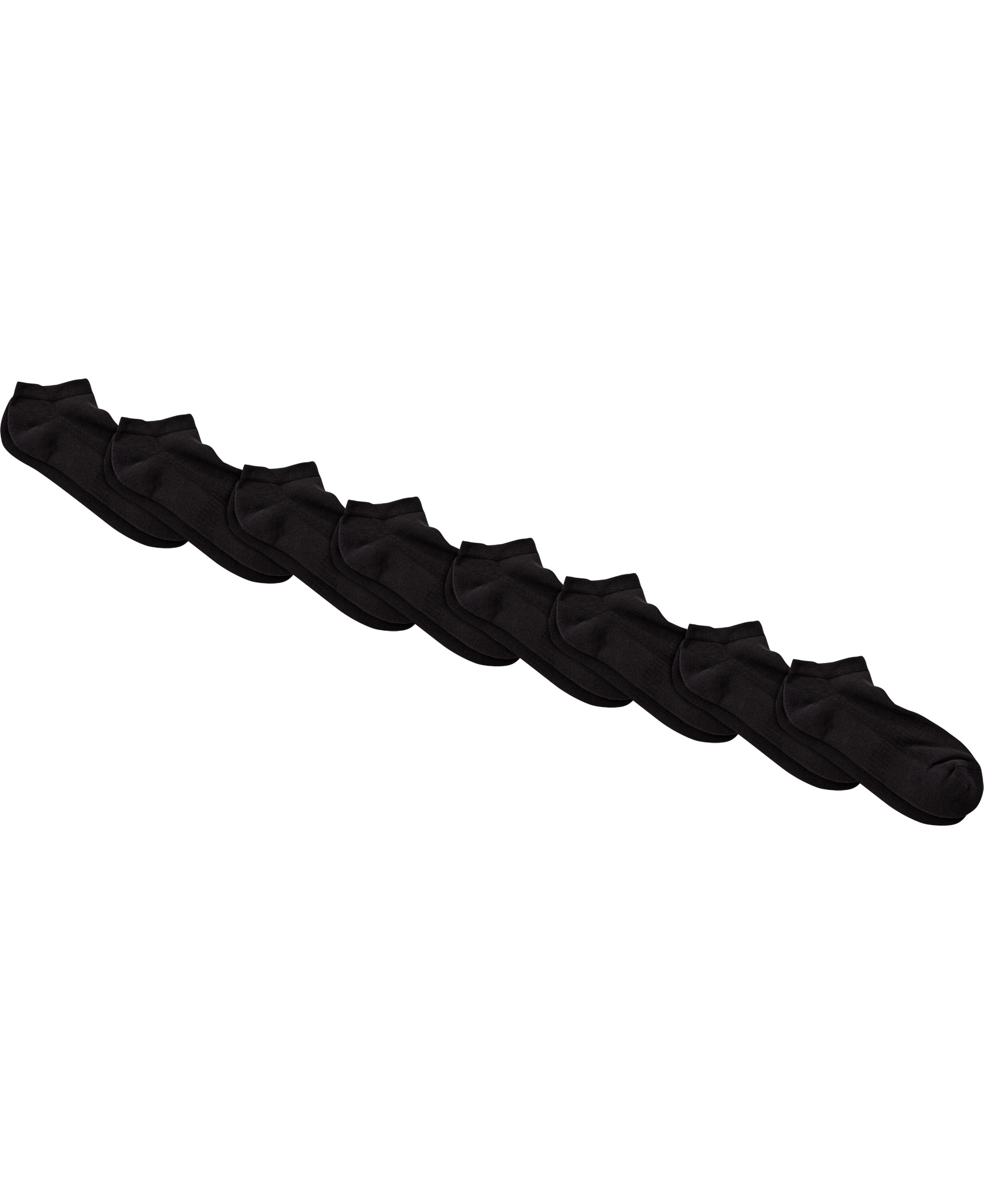 Tennis sneaker black 8pk 12418