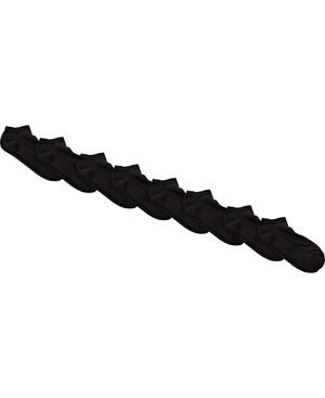 Tennis sneaker black 8pk 12418