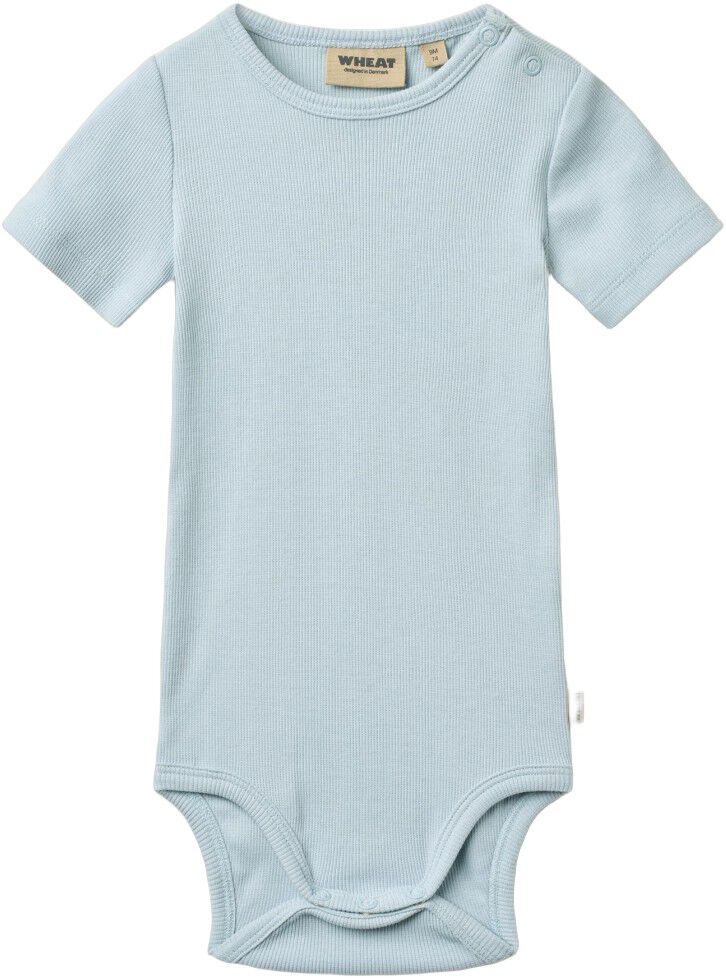 Kort&aelig;rmet Rib Body Timo