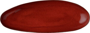 Long Oval Tray Jazz Chilli red