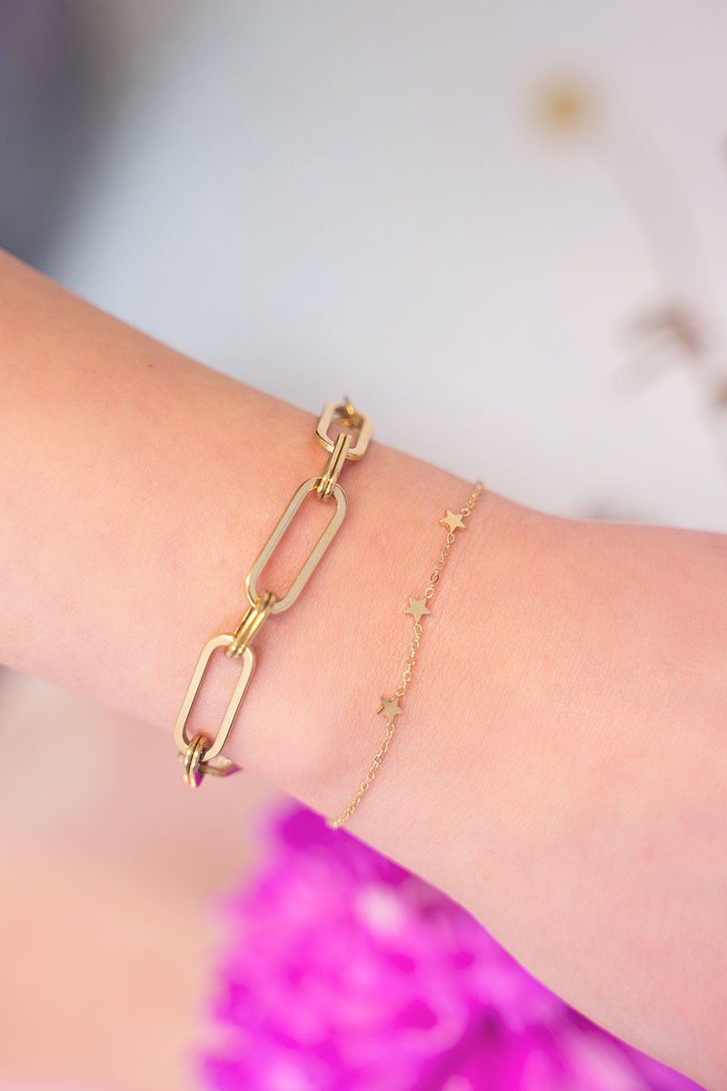 Graduation bracelet three stars