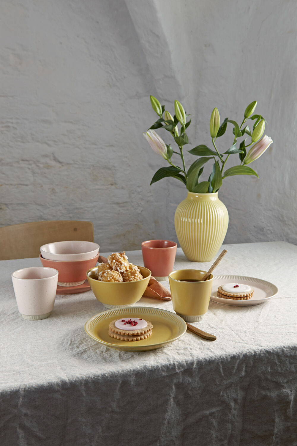 Colorit tallrik &Oslash; 19 cm yellow