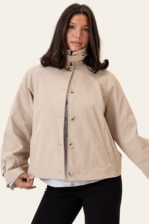 AvaIC Short Trenchcoat - Beige