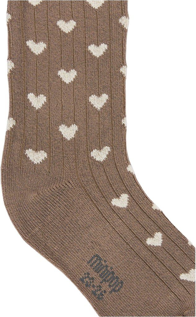 Minipop Bamboo Heart Socks