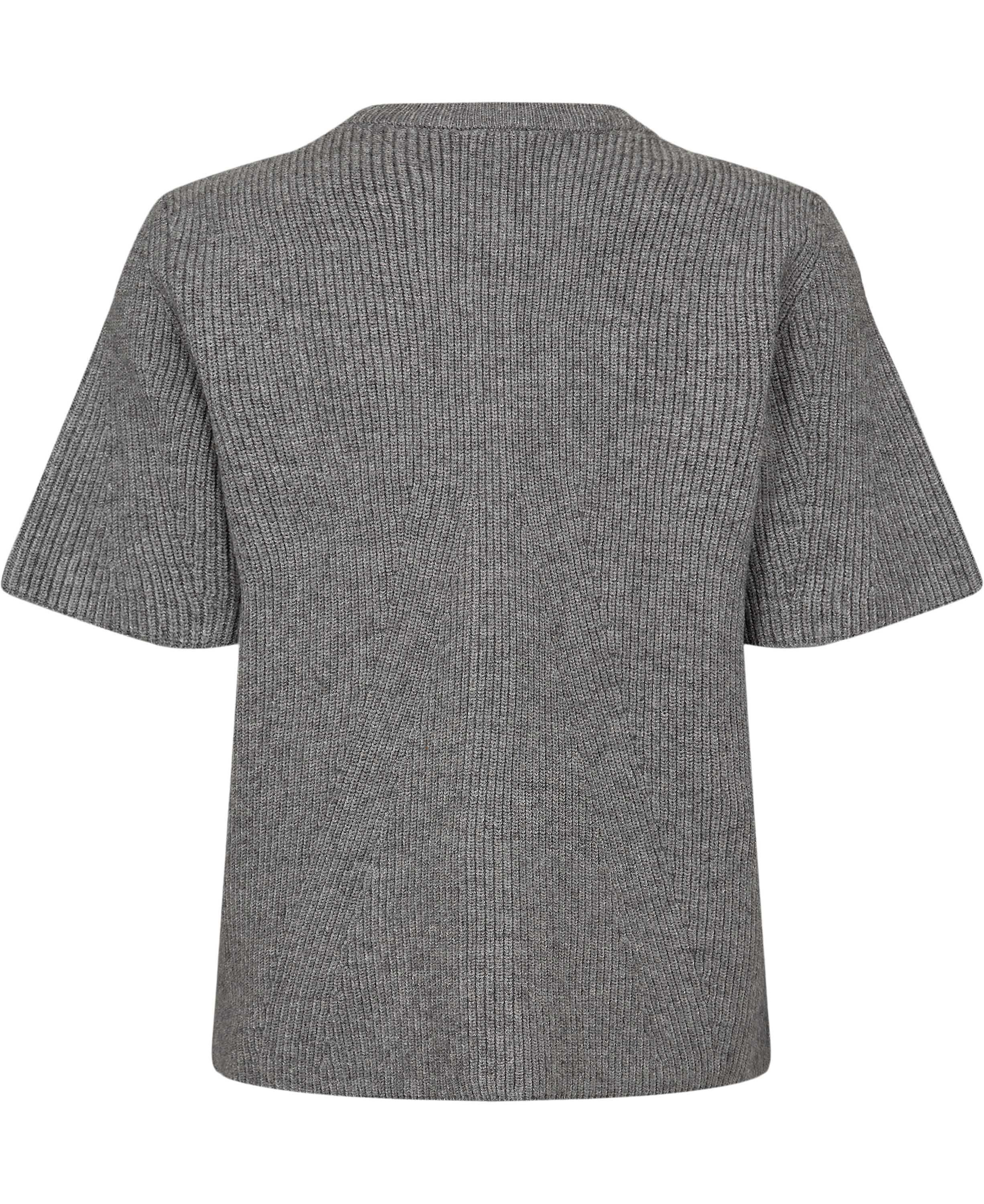 OBJVIOLA SS RE O-NECK CARDIGAN DIV