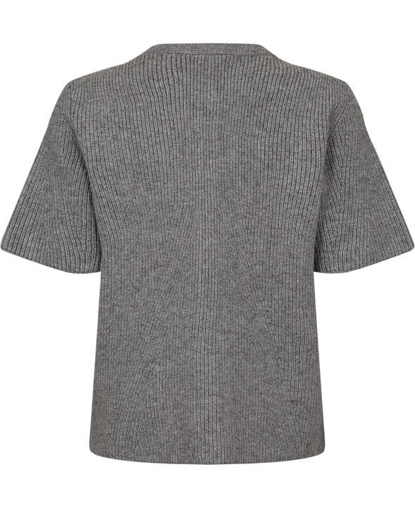 OBJVIOLA SS RE O-NECK CARDIGAN DIV